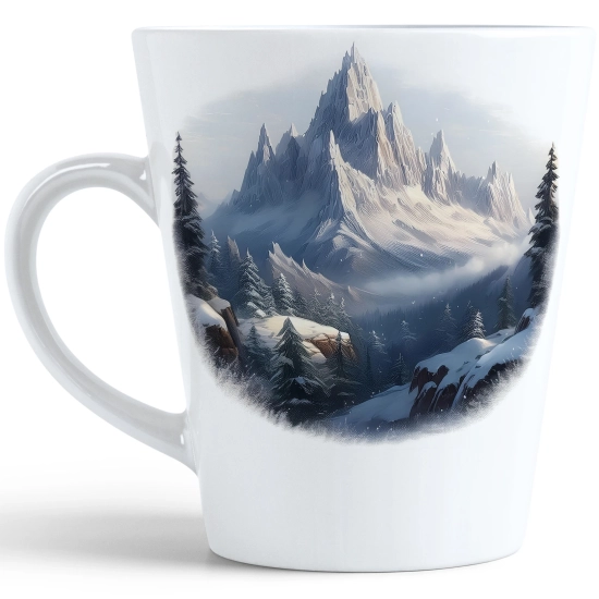 ŚWIĄTECZNY KUBEK LATTE 330ml PREZENT ŚWIĘTA ZIMOWY RENIFER JELEŃ MIKOŁAJ