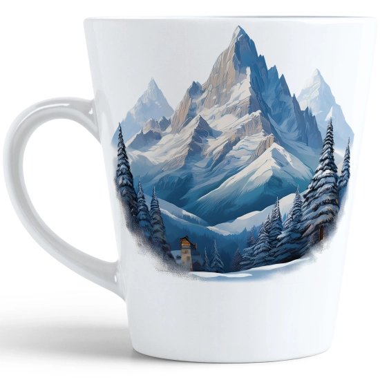 ŚWIĄTECZNY KUBEK LATTE 330ml PREZENT ŚWIĘTA ZIMOWY RENIFER JELEŃ MIKOŁAJ