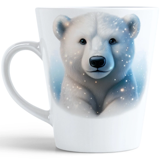 ŚWIĄTECZNY KUBEK LATTE 330ml PREZENT ŚWIĘTA ZIMOWY RENIFER JELEŃ MIKOŁAJ