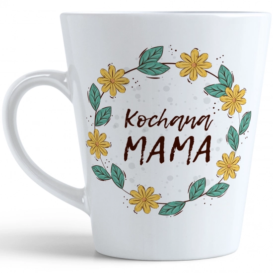 KUBEK LATTE 330ml DLA MAMY Z NADRUKIEM NA PREZENT DZIEŃ MATKI MAMA MAMUSIA