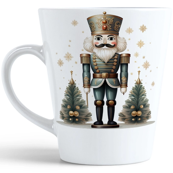 ŚWIĄTECZNY KUBEK LATTE 330ml PREZENT ŚWIĘTA ZIMOWY RENIFER JELEŃ MIKOŁAJ
