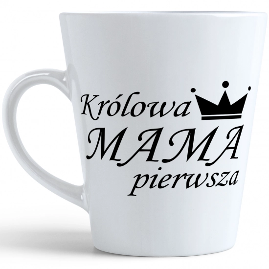 KUBEK LATTE 330ml DLA MAMY Z NADRUKIEM NA PREZENT DZIEŃ MATKI MAMA MAMUSIA