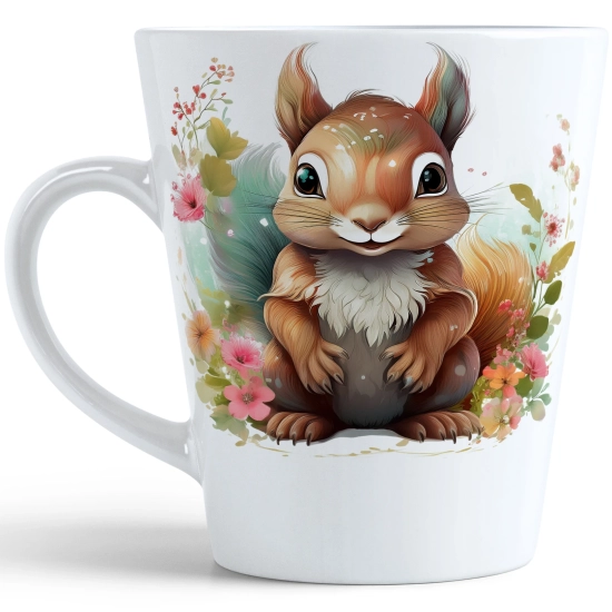 WIOSENNY WIELKANOCNY KUBEK LATTE 330ml PREZENT WIOSNA WIEWIÓRKA