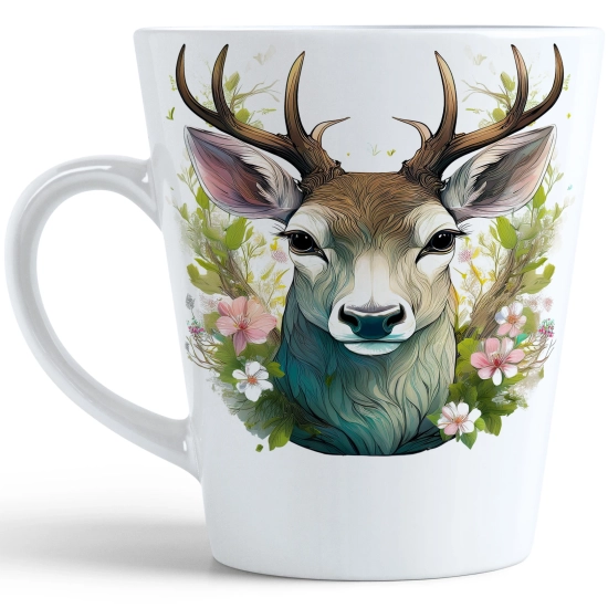 WIOSENNY WIELKANOCNY KUBEK LATTE 330ml PREZENT WIOSNA JELEŃ