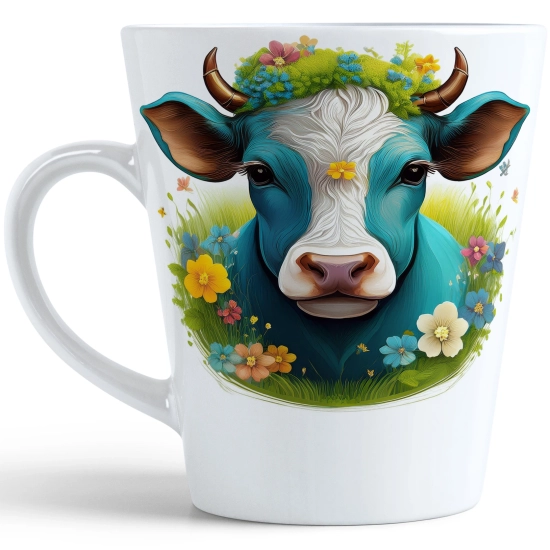 WIOSENNY WIELKANOCNY KUBEK LATTE 330ml PREZENT WIOSNA KROWA