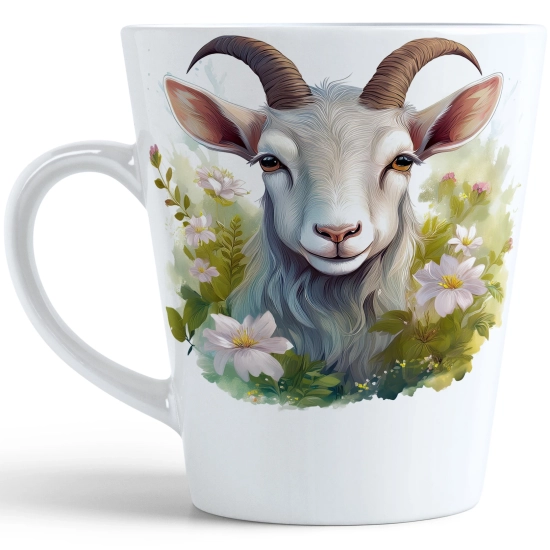 WIOSENNY WIELKANOCNY KUBEK LATTE 330ml PREZENT WIOSNA KOZA
