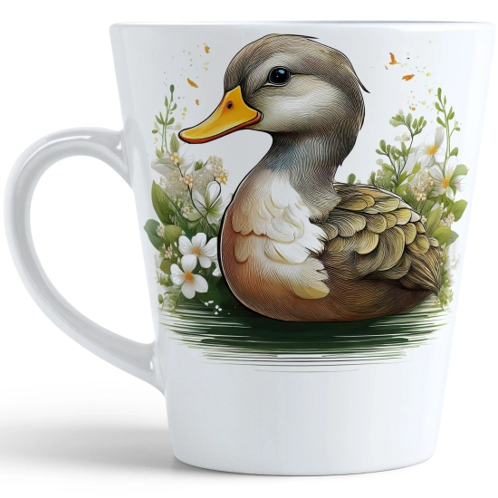 WIOSENNY WIELKANOCNY KUBEK LATTE 330ml PREZENT WIOSNA KACZKA