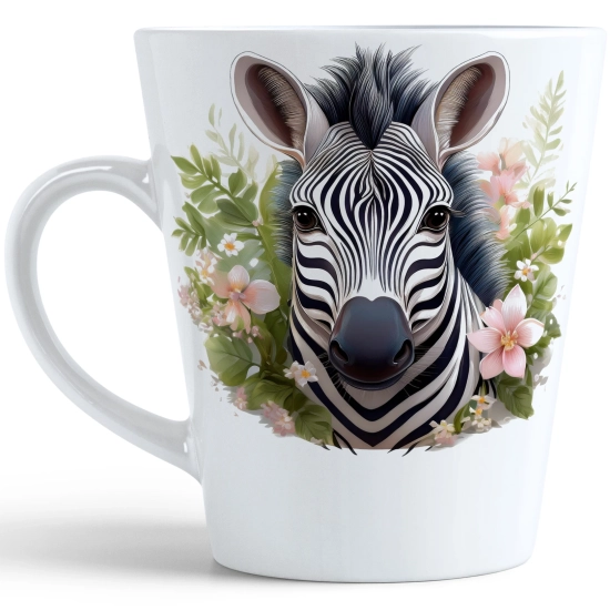 WIOSENNY WIELKANOCNY KUBEK LATTE 330ml PREZENT WIOSNA ZEBRA