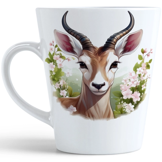 WIOSENNY WIELKANOCNY KUBEK LATTE 330ml PREZENT WIOSNA JELEŃ