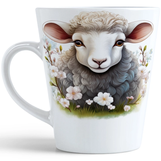 WIOSENNY WIELKANOCNY KUBEK LATTE 330ml PREZENT WIOSNA BARAN