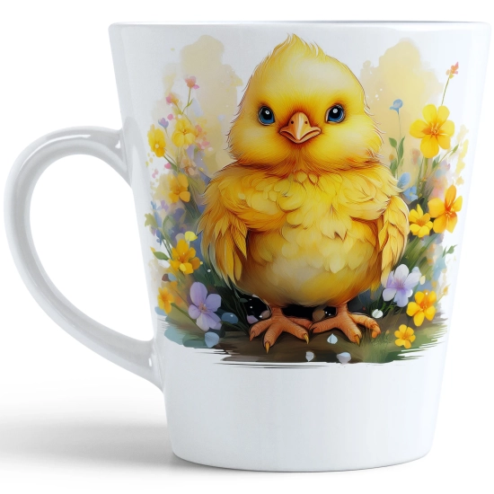 WIOSENNY WIELKANOCNY KUBEK LATTE 330ml PREZENT WIOSNA KURCZAK