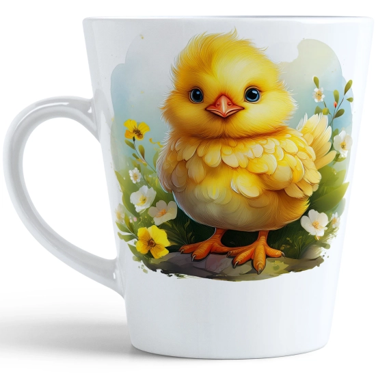 WIOSENNY WIELKANOCNY KUBEK LATTE 330ml PREZENT WIOSNA KURCZAK