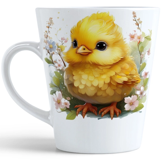 WIOSENNY WIELKANOCNY KUBEK LATTE 330ml PREZENT WIOSNA KURCZAK