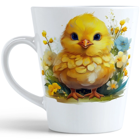 WIOSENNY WIELKANOCNY KUBEK LATTE 330ml PREZENT WIOSNA KURCZAK