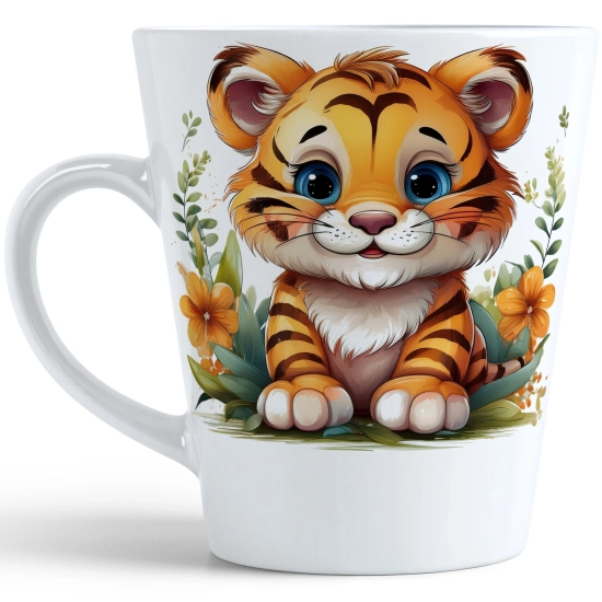 WIOSENNY WIELKANOCNY KUBEK LATTE 330ml PREZENT WIOSNA TYGRYS