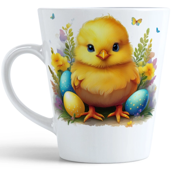 WIOSENNY WIELKANOCNY KUBEK LATTE 330ml PREZENT WIOSNA KURCZAK