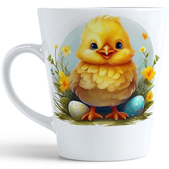WIOSENNY WIELKANOCNY KUBEK LATTE 330ml PREZENT WIOSNA KURCZAK