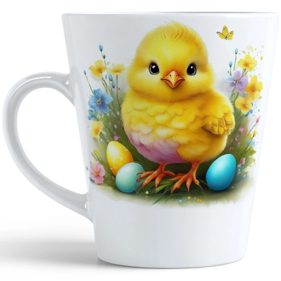 WIOSENNY WIELKANOCNY KUBEK LATTE 330ml PREZENT WIOSNA KURCZAK