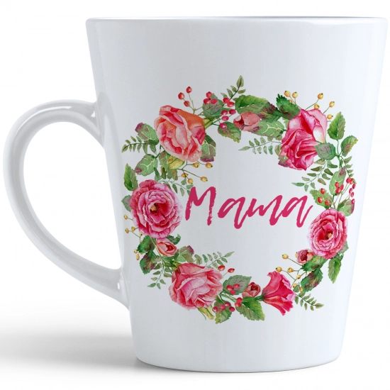 KUBEK LATTE 330ml DLA MAMY Z NADRUKIEM NA PREZENT DZIEŃ MATKI MAMA MAMUSIA