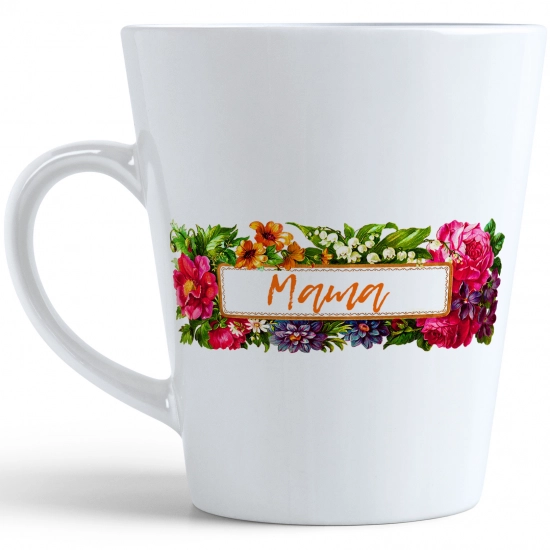 KUBEK LATTE 330ml DLA MAMY Z NADRUKIEM NA PREZENT DZIEŃ MATKI MAMA MAMUSIA