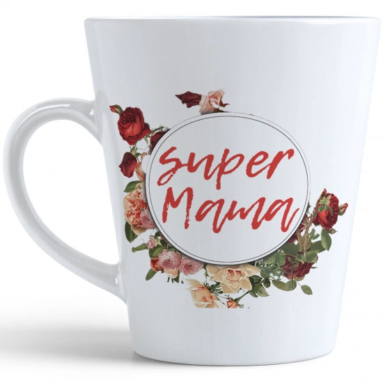 KUBEK LATTE 330ml DLA MAMY Z NADRUKIEM NA PREZENT DZIEŃ MATKI MAMA MAMUSIA