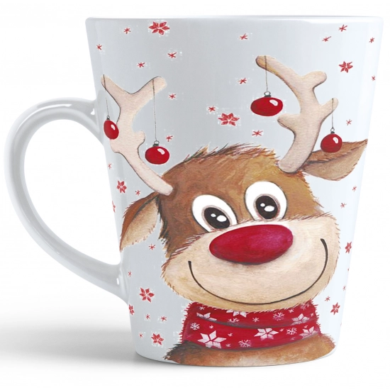 ŚWIĄTECZNY KUBEK LATTE 330ml PREZENT NA ŚWIĘTA