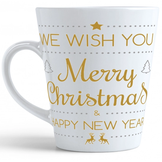 ŚWIĄTECZNY KUBEK LATTE 330ml PREZENT NA ŚWIĘTA