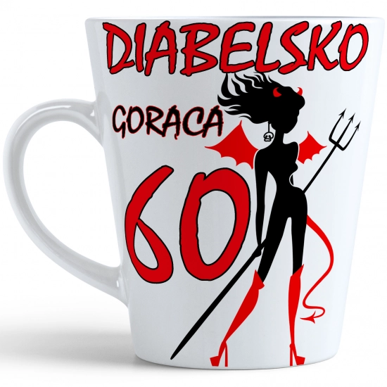 KUBEK LATTE PREZENT URODZINY 60 SZEŚĆDZIESIĄTKĘ ZNAK