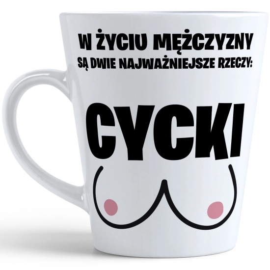 KUBEK DLA FACETA NADRUKIEM PREZENT DZIEŃ CHŁOPAKA