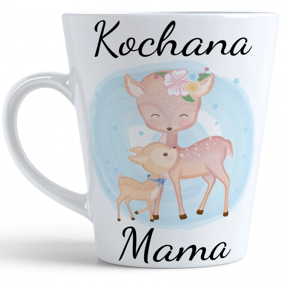 KUBEK LATTE 330ml DLA MAMY Z NADRUKIEM NA PREZENT DZIEŃ MATKI MAMA MAMUSIA