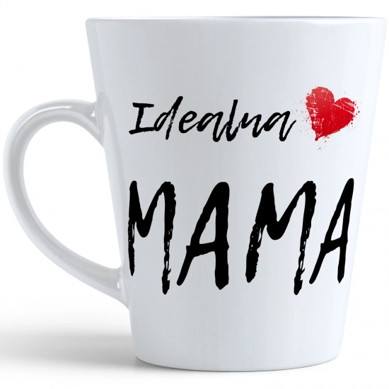 KUBEK LATTE 330ml DLA MAMY Z NADRUKIEM NA PREZENT DZIEŃ MATKI MAMA MAMUSIA