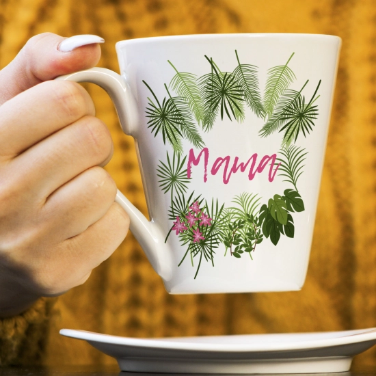 KUBEK LATTE 330ml W SKRZYNCE DLA MAMY PREZENT DZIEŃ MATKI MAMA MAMUSIA