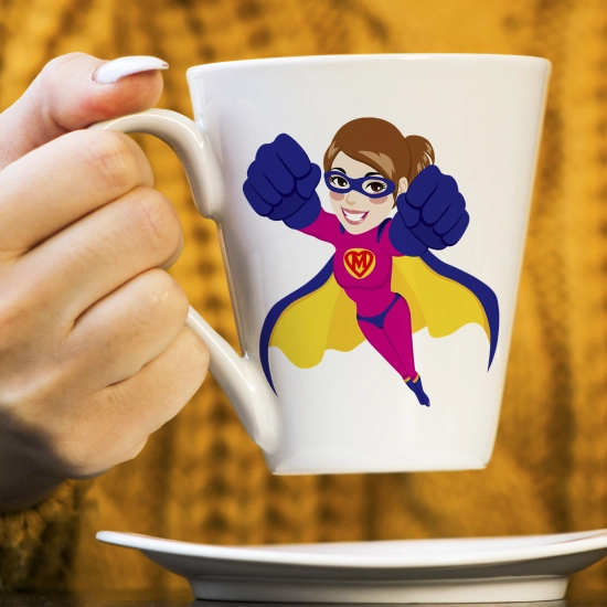 KUBEK LATTE 330ml DLA MAMY Z NADRUKIEM NA PREZENT DZIEŃ MATKI MAMA MAMUSIA