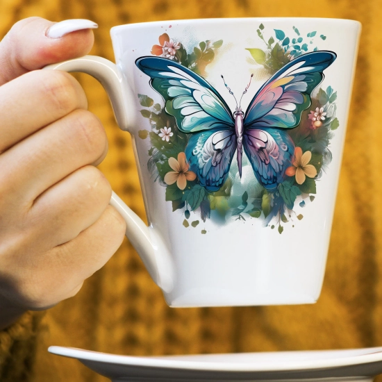 WIOSENNY WIELKANOCNY KUBEK LATTE 330ml PREZENT WIOSNA WAŻKA