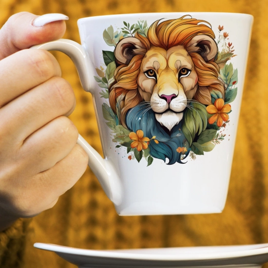 WIOSENNY WIELKANOCNY KUBEK LATTE 330ml PREZENT WIOSNA LEW