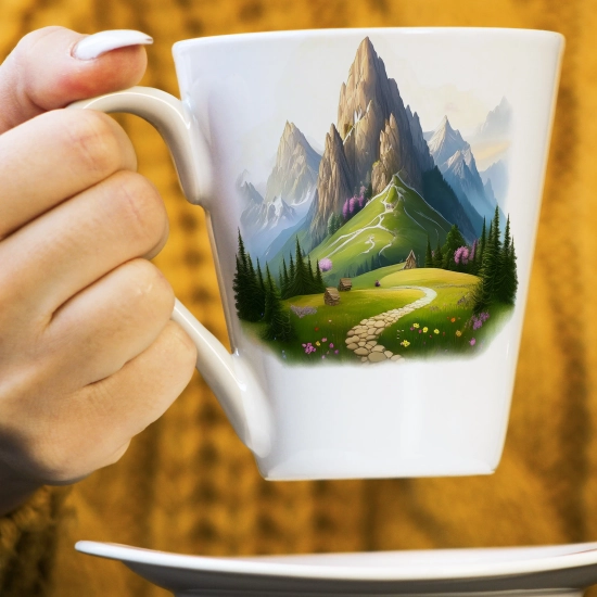 WIOSENNY WIELKANOCNY KUBEK LATTE 330ml PREZENT WIOSNA GÓRY
