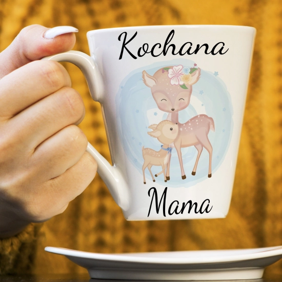 KUBEK LATTE 330ml W SKRZYNCE DLA MAMY PREZENT DZIEŃ MATKI MAMA MAMUSIA