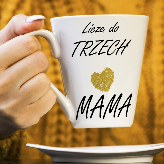 KUBEK LATTE 330ml W SKRZYNCE DLA MAMY PREZENT DZIEŃ MATKI MAMA MAMUSIA