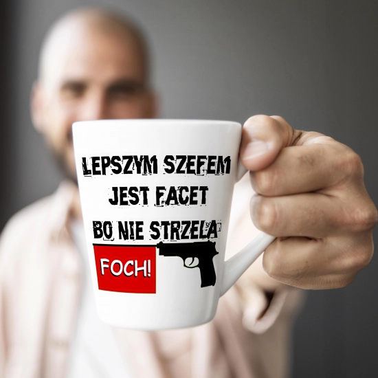 KUBEK DLA FACETA NADRUKIEM PREZENT DZIEŃ CHŁOPAKA
