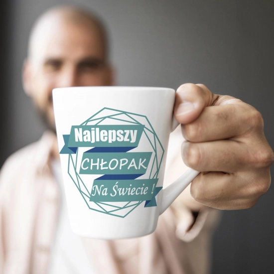 KUBEK DLA FACETA NADRUKIEM PREZENT DZIEŃ CHŁOPAKA