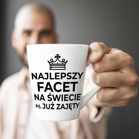 KUBEK DLA FACETA NADRUKIEM PREZENT DZIEŃ CHŁOPAKA