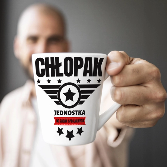 KUBEK DLA FACETA NADRUKIEM PREZENT DZIEŃ CHŁOPAKA