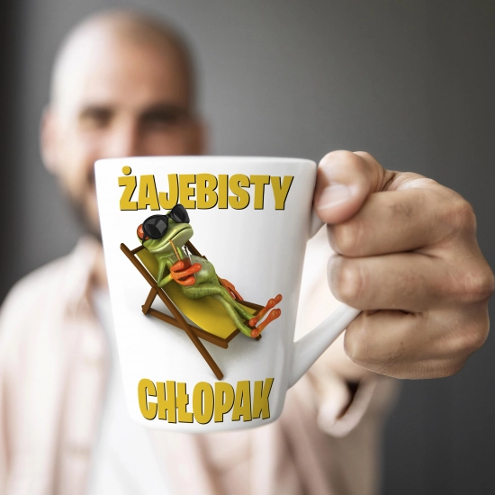 KUBEK DLA FACETA NADRUKIEM PREZENT DZIEŃ CHŁOPAKA