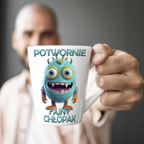 KUBEK DLA FACETA NADRUKIEM PREZENT DZIEŃ CHŁOPAKA