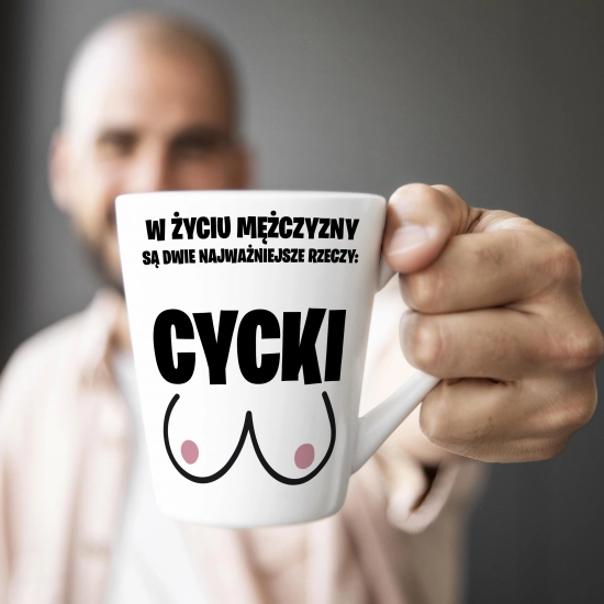 KUBEK DLA FACETA NADRUKIEM PREZENT DZIEŃ CHŁOPAKA