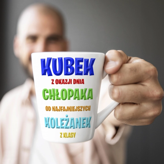 KUBEK DLA FACETA NADRUKIEM PREZENT DZIEŃ CHŁOPAKA