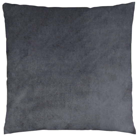 POSZEWKA DEKORACYJNA WELUROWA 40x40 WELUR VELVET NA PODUSZKĘ GRAFIT