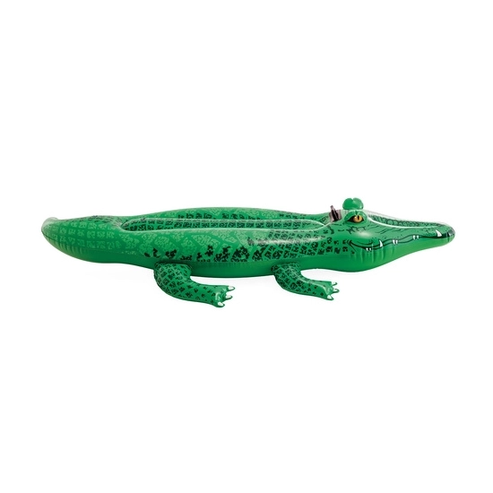 Zestaw: nowy dmuchany krokodyl Intex 58546, łatka naprawcza i oryginalne opakowanie