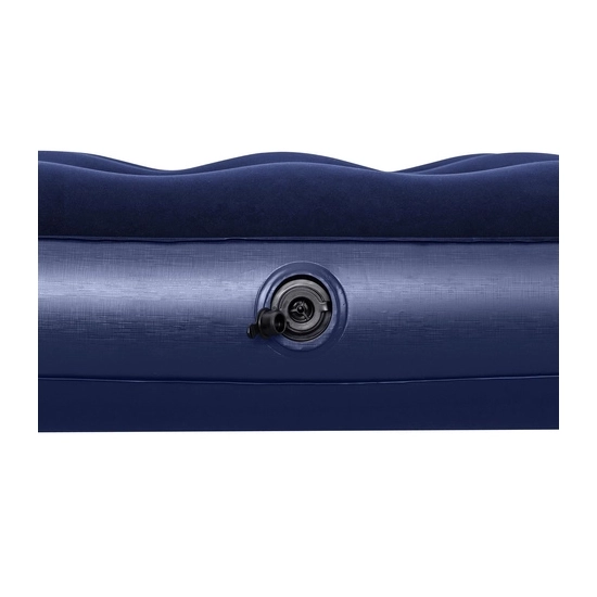 Zawór bezpieczeństwa i zawór szybkiego spustu powietrza na boku materaca dmuchanego Bestway