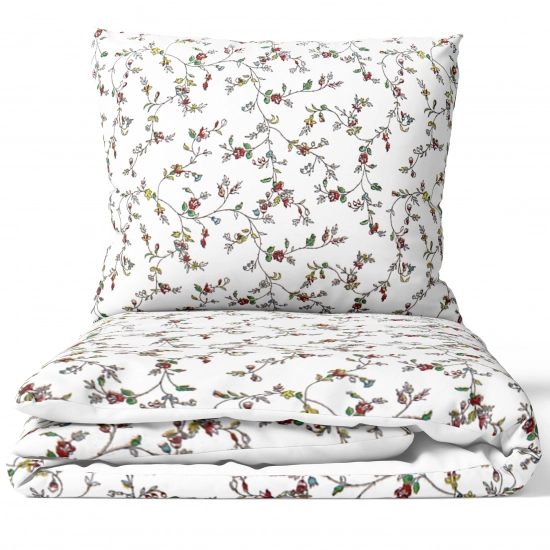 KOMPLET POŚCIELI POLSKA 100% BAWEŁNA ŁĄKA SNÓW 140x200